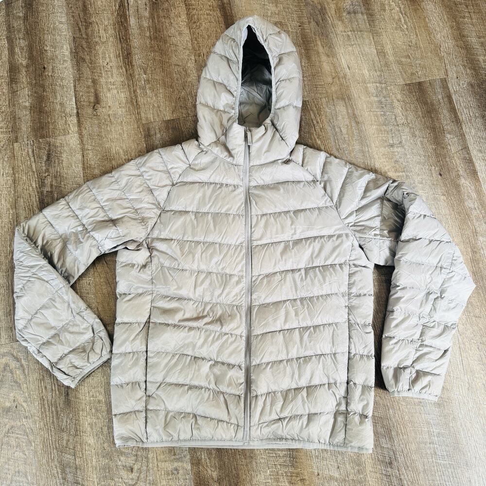 Women's Tan Quilted Jacket